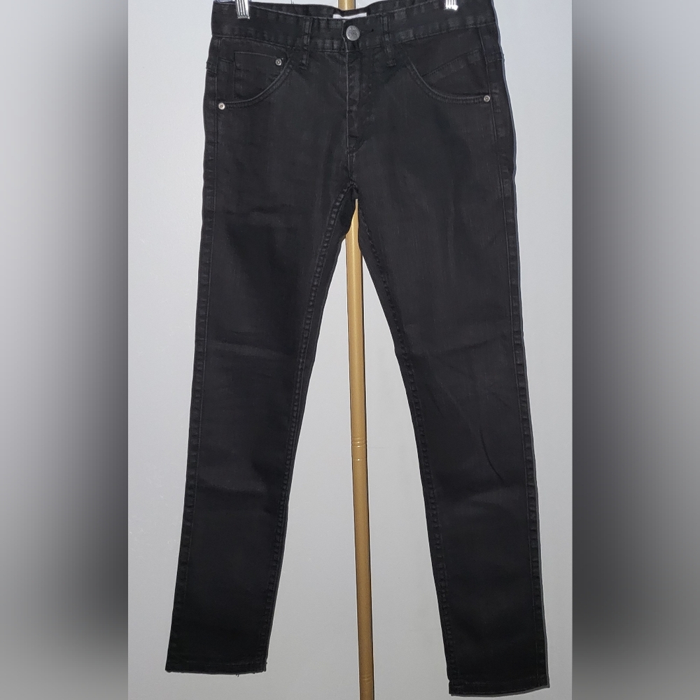 NWOT Denim by Linbergh Dark Black Wash Slim Fit Size 30x32